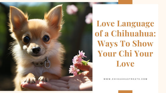 Love Language Of A Chihuahua - Ways To Show Your Chi Your Love - Chihuahua Treats