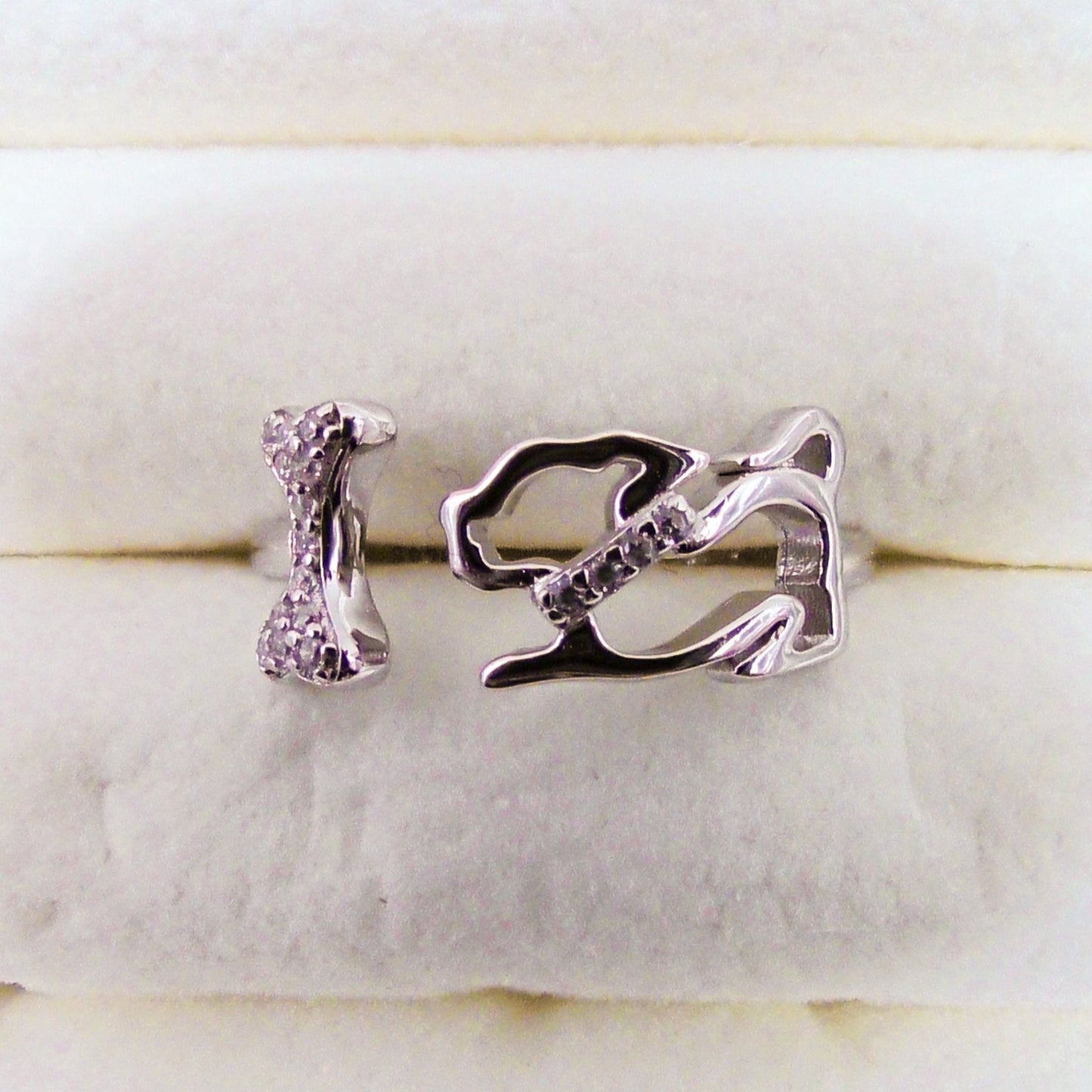 925 Sterling Silver Ring - Chihuahua Treats