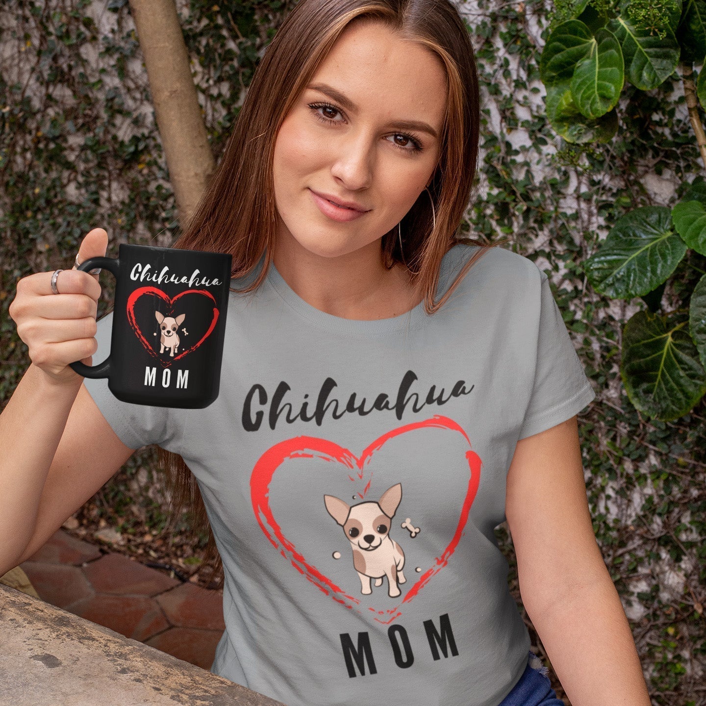 Chihuahua Mom - Black Mug - Chihuahua Treats