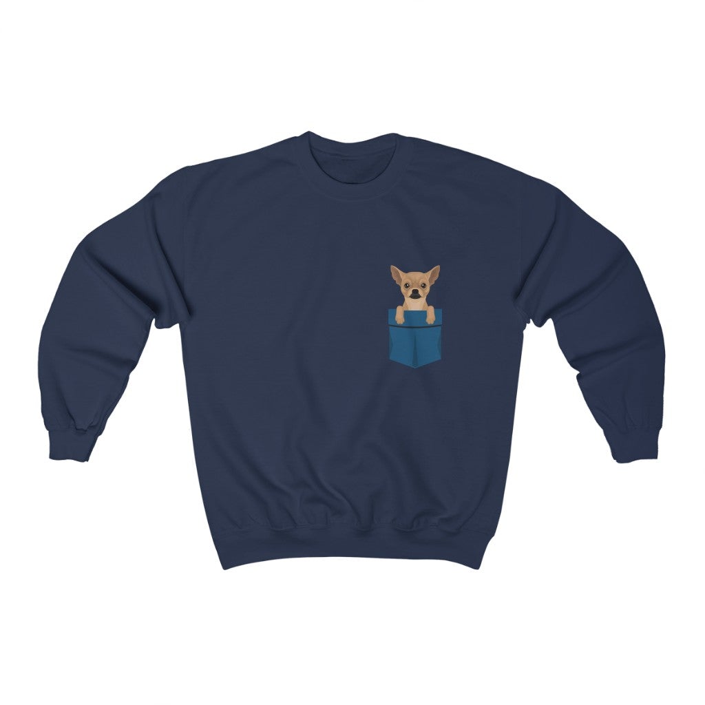 Pocket Chihuahua Sweatshirt - Chihuahua Treats