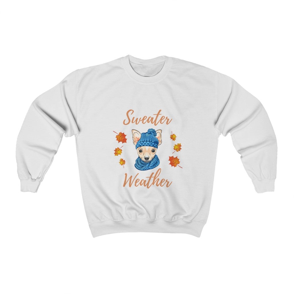 Sweater Weather Sweatshirt Chihuahua Treats